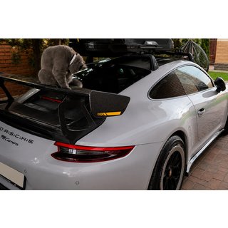 Spoiler V4 (Carbonio) Porsche 911 (991) 2011–2019 foto 2