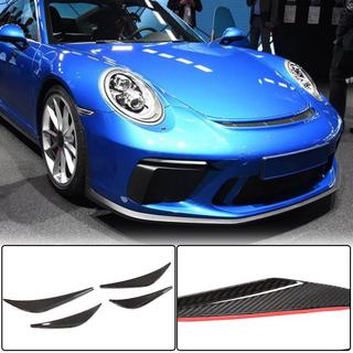 Estensioni paraurti anteriore V1 (per GT3 (RS) 2017-2019, Carbonio) Porsche 911 (991) 2011–2019 foto 1
