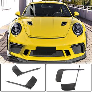 Estensioni Paraurti Anteriore V2 (per GT3 (RS) 2017-2019, Carbonio) Porsche 911 (991) 2011–2019 foto 1