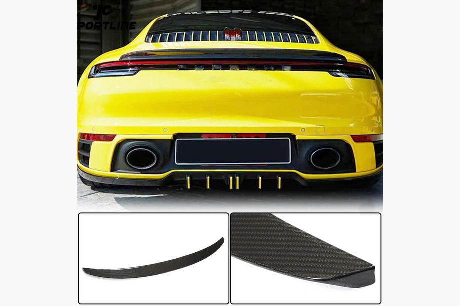 Porsche 911 (992) 2018– Spoiler (per Carrera/Targa, Carbonio) Image