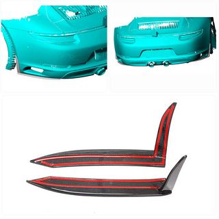 Coperture paraurti posteriore per Carrera 4 GTS 2017-2018, Carbonio Porsche 911 (991) 2011–2019 foto 2