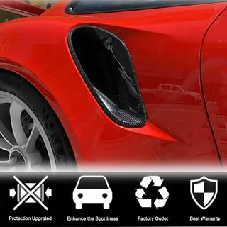 Coperture parafanghi posteriori in carbonio (per Turbo S 2014-2016) Porsche 911 (991) 2011–2019 foto 3
