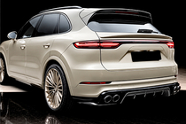 Porsche Cayenne 2018- Diffusore paraurti posteriore (2018-2023, Carbonio) foto 1