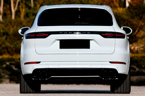Porsche Cayenne 2018- Diffusore paraurti posteriore (2018-2023, Carbonio) foto 2