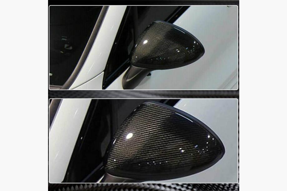Porsche Cayenne 2010-2017 Cover Specchietti (2010-2014, Carbonio) Foto 2