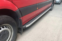 Volkswagen Crafter 2006-2016 Pedane laterali Fullmond (2 pz, alluminio) foto 2