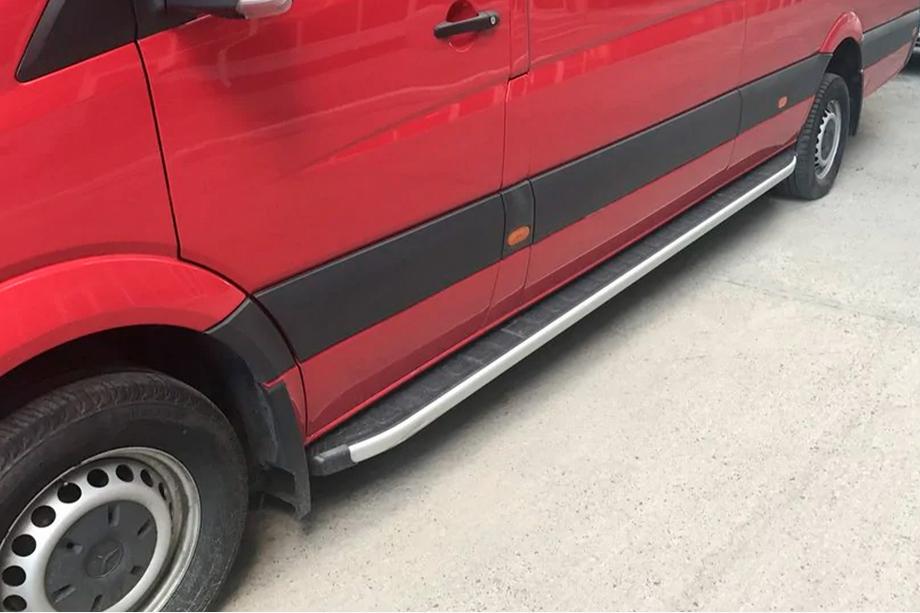 Volkswagen Crafter 2006-2016 Pedane laterali Fullmond (2 pz, alluminio) Image