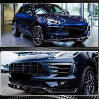 Labbro Anteriore Paraurti V2 (2014-2018, Carbonio) foto 4