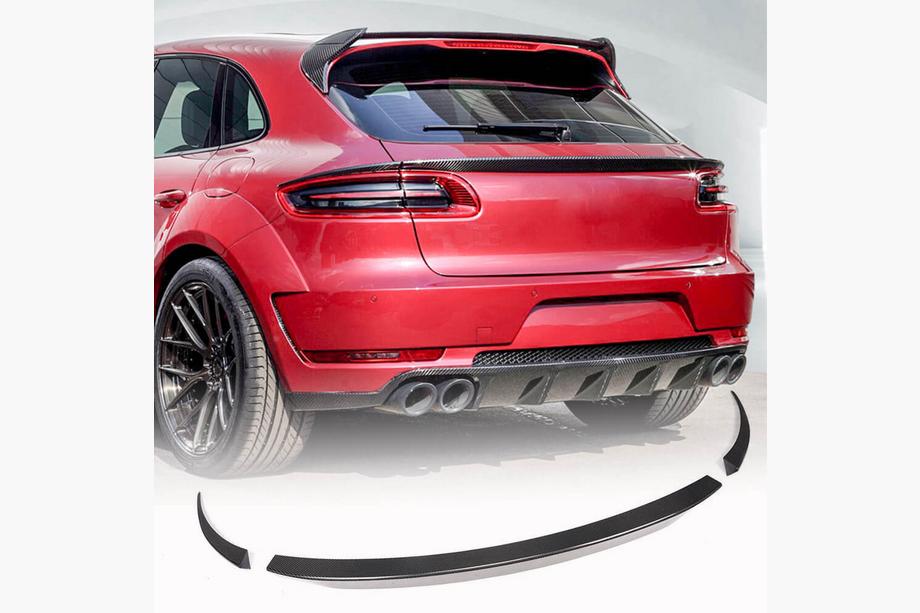 Porsche Macan 2014-2024 Spoiler inferiore (2014-2018, Carbonio) Foto 1