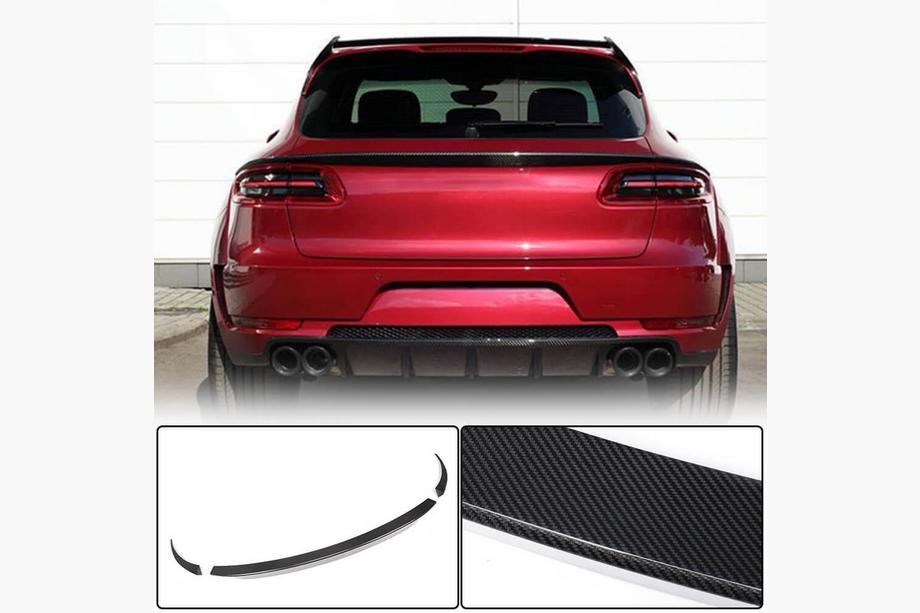 Porsche Macan 2014-2024 Spoiler inferiore (2014-2018, Carbonio) Foto 2