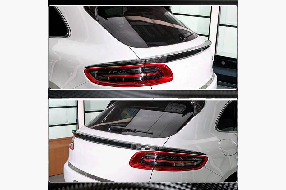 Porsche Macan 2014-2024 Spoiler inferiore (2014-2018, Carbonio) Foto 4