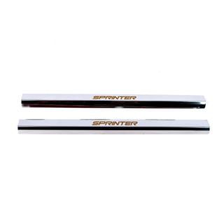 Battitacco VIP-Style (2 pz, Acciaio Inox) Mercedes Sprinter W906 2006–2018 foto 3
