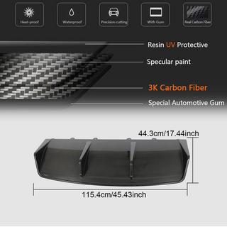 Diffusore Paraurti Posteriore (per 2019-2024 Turbo S SD, Carbonio) foto 4