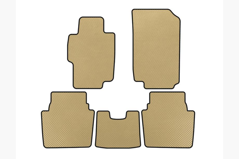 Honda Accord VII 2002-2007 Tappetini EVA (SD, Beige) Image