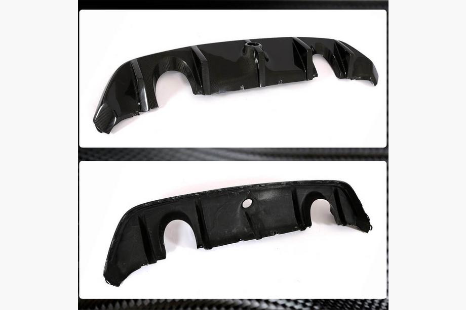 Ford Focus III 2011-2017 Diffusore Paraurti Posteriore (per RS 2015-2017, Carbonio) Foto 4