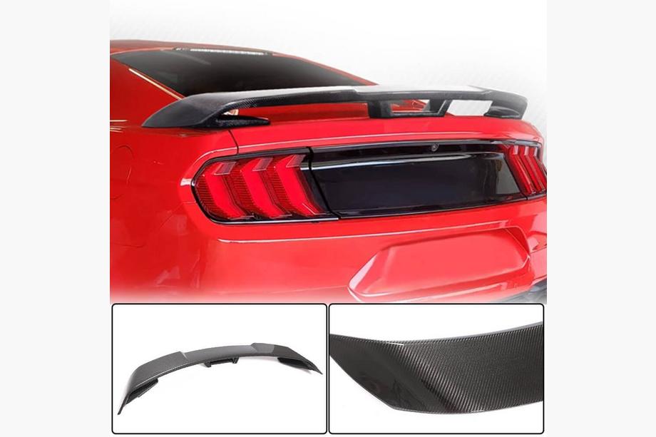 Ford Mustang 2015-2023 Spoiler V2 (Carbonio) Image