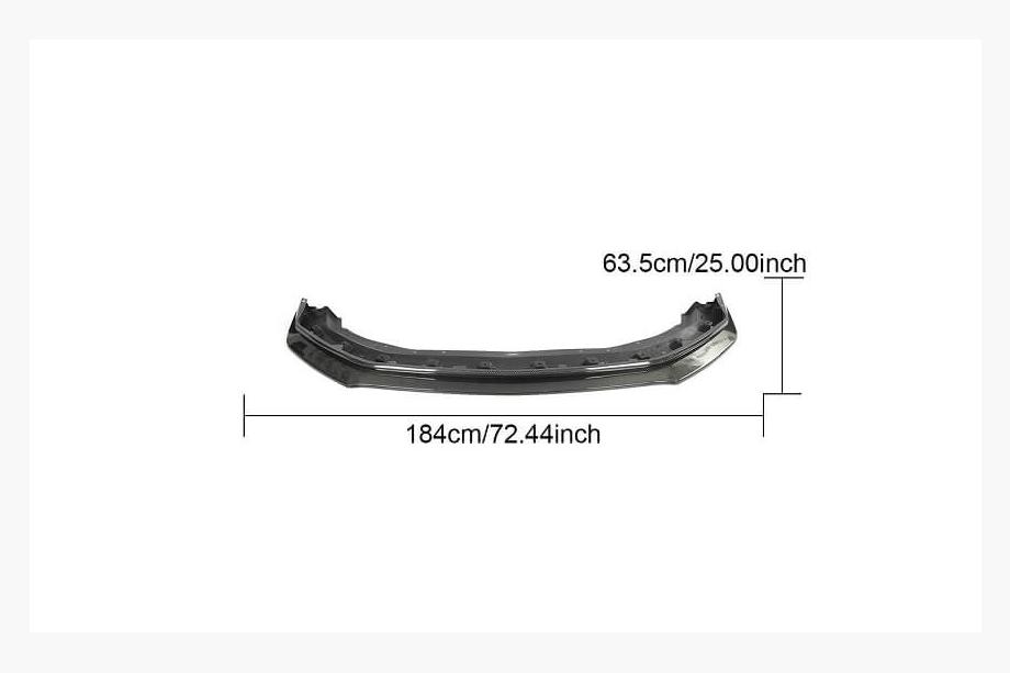 Ford Mustang 2024- Labbro Anteriore Paraurti (Carbonio) Foto 2