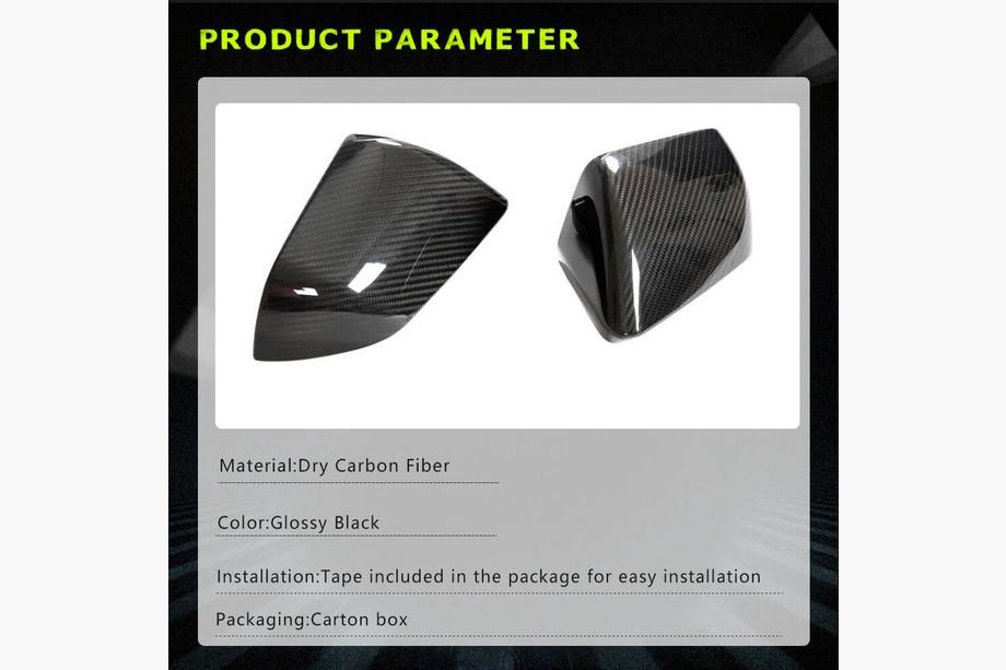 Ford Mustang 2024- Cover Specchietti (Carbonio) Foto 6