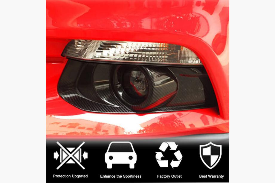 Ford Mustang 2015-2023 Cover Fendinebbia in Carbonio V2 (2015-2017) Foto 2