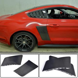 Coperture parafanghi posteriori (2015-2017, Carbonio) Ford Mustang 2015-2023 foto 1