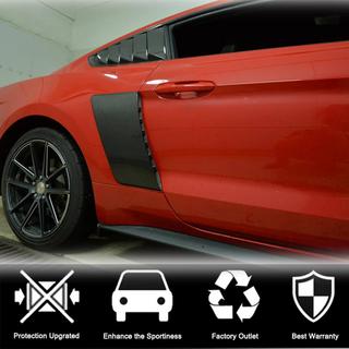 Coperture parafanghi posteriori (2015-2017, Carbonio) Ford Mustang 2015-2023 foto 3