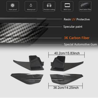 Coperture Fendinebbia (2018-2021, Carbonio) Ford Mustang 2015-2023 foto 4