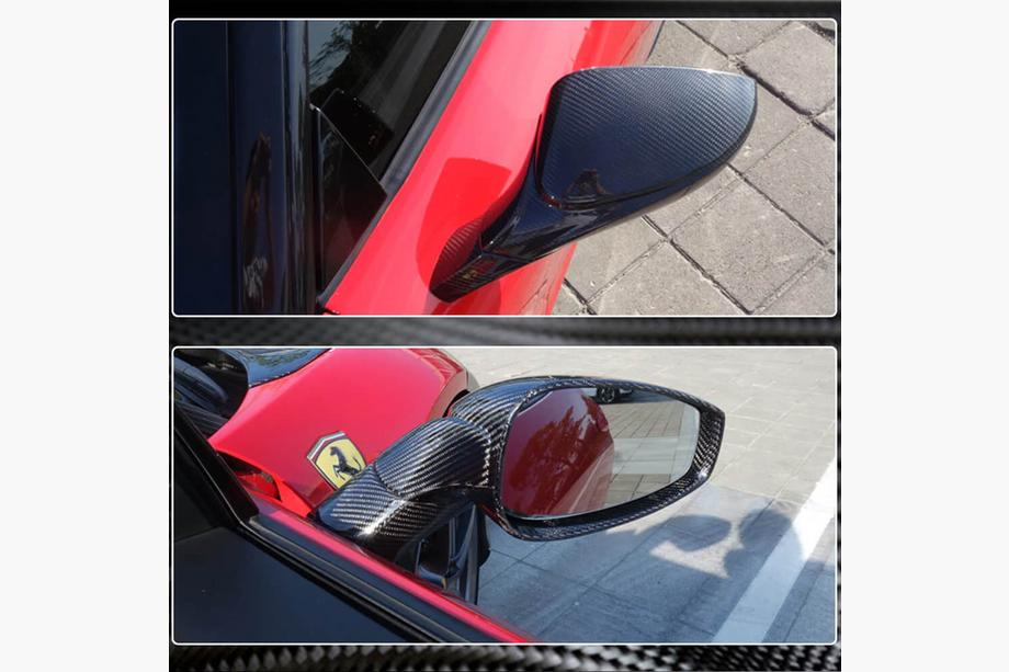 Ferrari 458 Italia 2009-2015 Calotte Specchietti (Carbonio) Foto 3