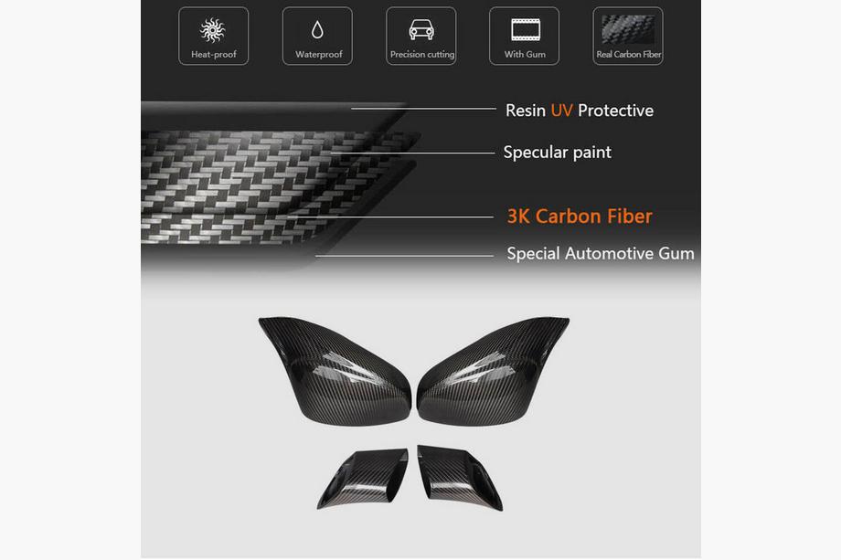 Ferrari 458 Italia 2009-2015 Calotte Specchietti (Carbonio) Foto 5