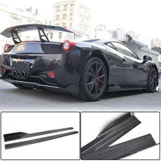 Minigonne Laterali (2011-2013, Carbonio) Ferrari 458 Italia 2009-2015 foto 1