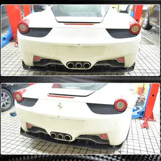 Spoiler V3 (2011-2013, Carbonio) foto 4
