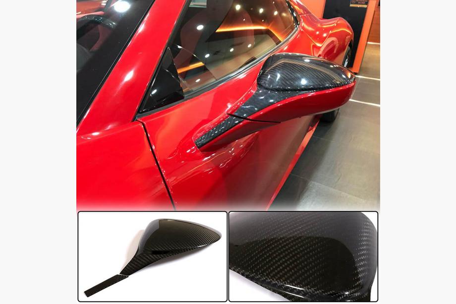 Ferrari 458 Italia 2009-2015 Cover Specchietti (Carbonio) Image