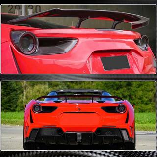 Coperture Fanali Posteriori (2015-2017, Carbonio) Ferrari 488 GTB 2015-2019 foto 3