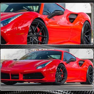 Coperture parafanghi posteriori in carbonio (2015-2019) Ferrari 488 GTB 2015-2019 foto 4