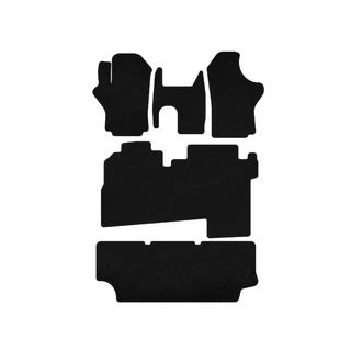 Tappetini in tessuto Classic (2004-2007, 3 file, 8 posti, Nero) Hyundai H200, H1, Starex 1998-2007 foto 1