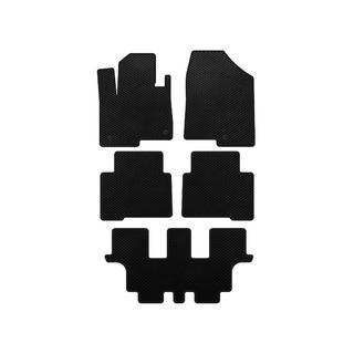Tappetini EVA (3 file, per Grand, Nero) Hyundai Santa Fe 4 2018-2023