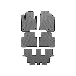Tappetini EVA (3 file, per Grand, Grigio) Hyundai Santa Fe 4 2018-2023