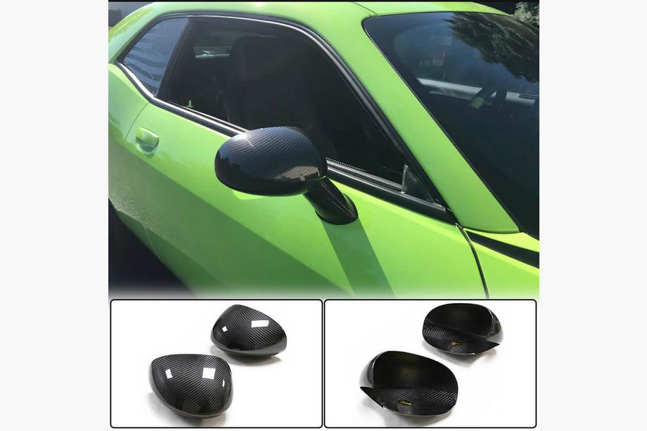 Dodge Challenger 2008-2023 Cover Specchietti (Carbonio) Image