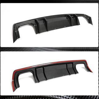 Diffusore paraurti posteriore (2015-2023, Carbonio) Dodge Challenger 2008-2023 foto 4