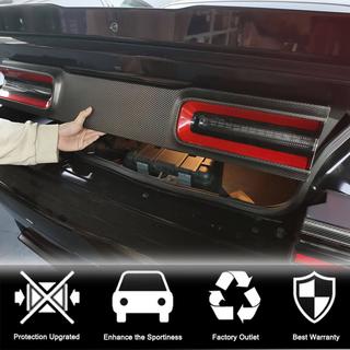 Cover Coperchio Bagagliaio (2015-2023, Carbonio) Dodge Challenger 2008-2023 foto 2