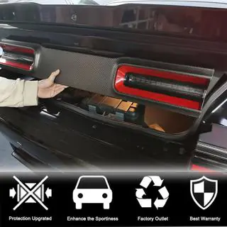 Cover Coperchio Bagagliaio (2015-2023, Carbonio) Dodge Challenger 2008-2023 foto 2