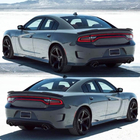 Dodge Charger 2010-2023 Spoiler (2015-2023, Plastica) foto 2