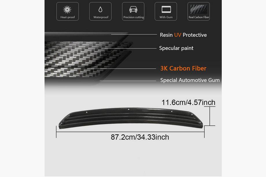 Nissan GT-R 2008-2025 Diffusore Paraurti Posteriore (2009-2015, Carbonio) Foto 6