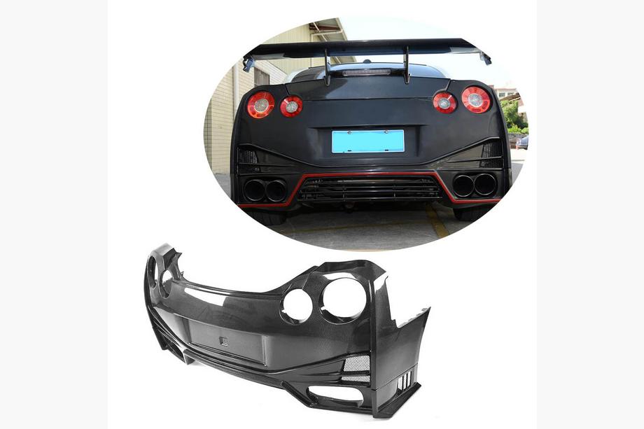 Nissan GT-R 2008-2025 Paraurti Posteriore (2009-2015, Carbonio) Image