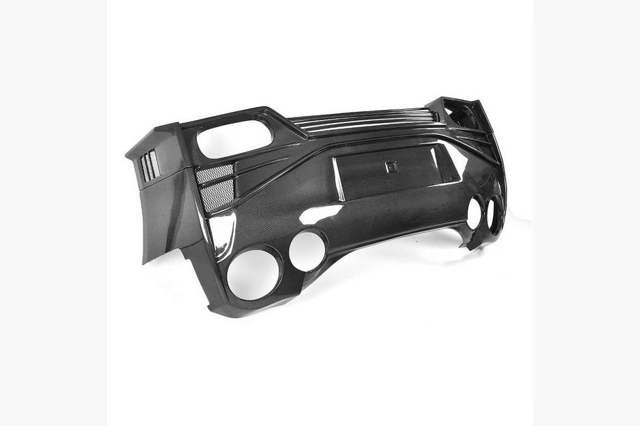 Nissan GT-R 2008-2025 Paraurti Posteriore (2009-2015, Carbonio) Foto 2
