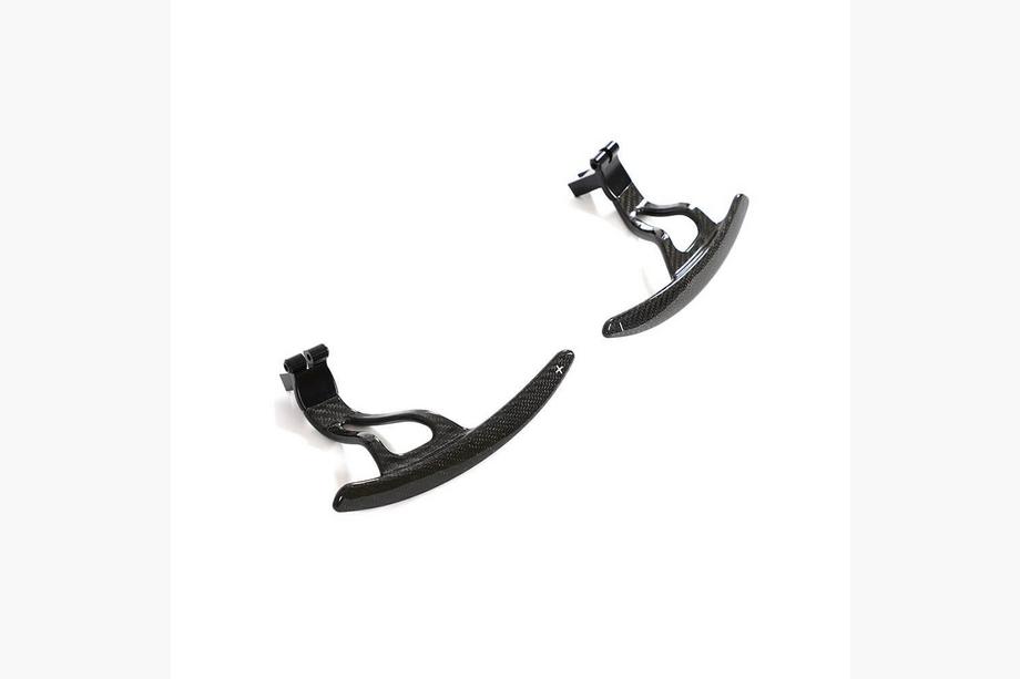 Nissan GT-R 2008-2025 Palette cambio in carbonio (2009-2015) Foto 4
