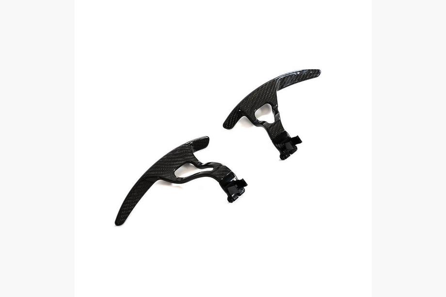 Nissan GT-R 2008-2025 Palette cambio in carbonio (2009-2015) Foto 5