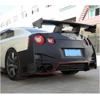Spoiler (2009-2015, Carbonio) Nissan GT-R 2008-2025 foto 2