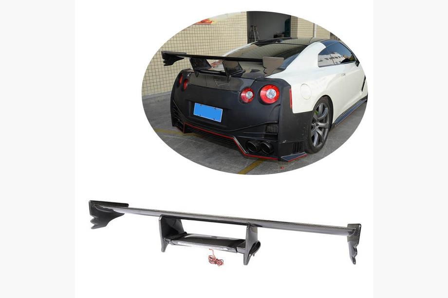 Nissan GT-R 2008-2025 Spoiler (2009-2015, Carbonio) Image
