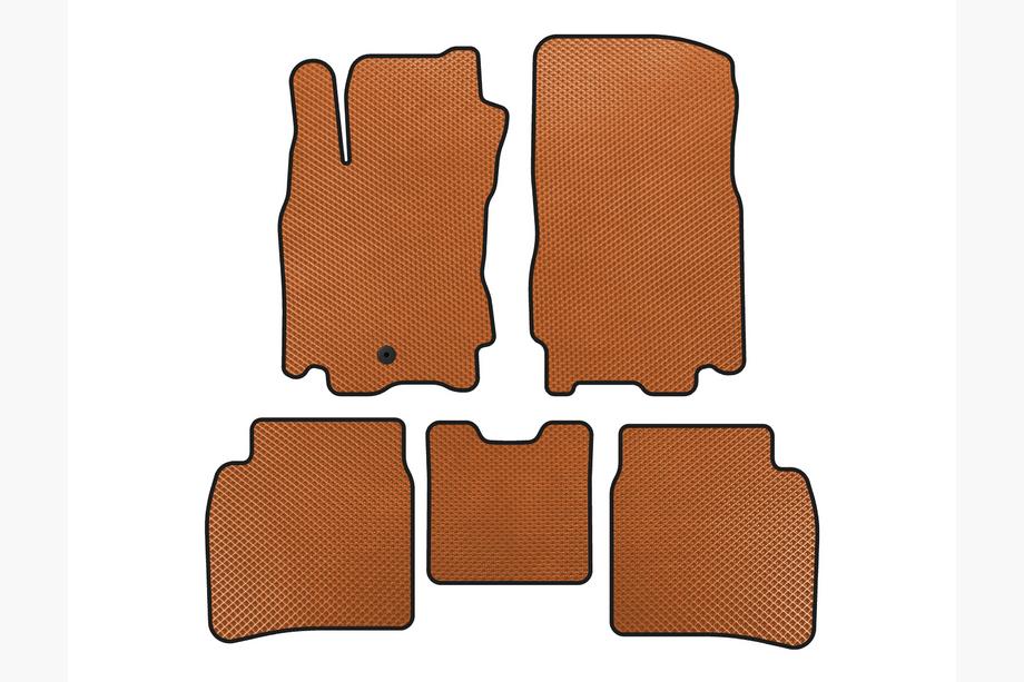 Nissan Note 2004-2012 Tappetini EVA (Arancione) Image
