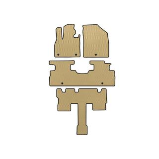 Tappetini EVA (3 File, 7 Posti, Beige)